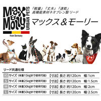 ルークラン リード 犬 M マックス&モーリー 中型犬 1.2m カラフルブロック 437632 1個（直送品）