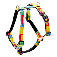 ルークラン ハーネス 小型犬 中型犬 S マックス&モーリー 犬 カラフルブロック 437688 1個（直送品）