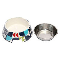 ルークラン フードボウル ループ スタイリーボウル S 犬 猫 ペット アートトライアングル 447587 1個（直送品）