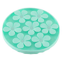 ルークラン フードボウル 早食い防止 ループ スナフマット コローラ シリコン 犬 猫 ペット ミント 447605 1個（直送品）