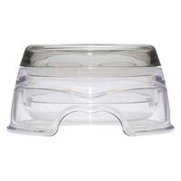 ルークラン フードボウル ループ 2in1 ボウル 犬 猫 ペット クリアグレー 447690 1個（直送品）