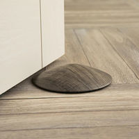 ルークラン ドアストッパー ドアリス ペーパーウェイト 木目調 すべり止め付 モニュメントオーク 449298 1個（直送品）