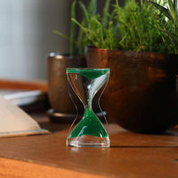 ルークラン 逆砂時計 観賞用 アプリクス ゴーアップ フロー グリーン 449306 1個（直送品）