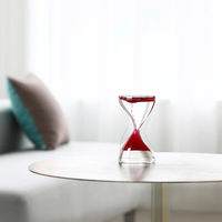 ルークラン 逆砂時計 観賞用 アプリクス ゴーアップ フロー ピンク 449308 1個（直送品）