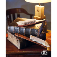 ギャラックス貿易 Redecker レデッカー ブックブラシ 27cm ペアウッド 山羊毛 豚毛 454242 1個（直送品）