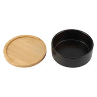 ルークラン フードボウル ループ ディッシュ ピッコロラウンド ブラック 457587 1個（直送品）