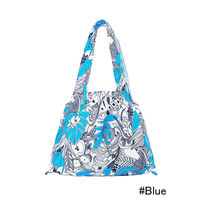 美研繊維 エコバッグ 撥水エコバッグ 2Way ブルーA 458812 1個（直送品）