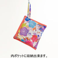 美研繊維 エコバッグ 撥水エコバッグ 綿100% 丸型 七彩 458816 1個（直送品）