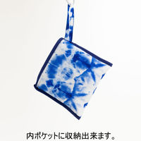 美研繊維 エコバッグ 撥水エコバッグ 綿100% 丸型 ブルーA 458817 1個（直送品）