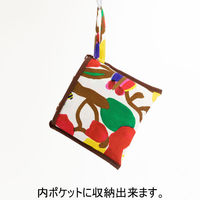 美研繊維 エコバッグ 撥水エコバッグ 綿100% 丸型 ホワイト 458819 1個（直送品）