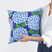 美研繊維 クッションカバー あそ美心 45×45cm 夏しずく 460562 1個（直送品）