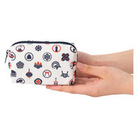 美研繊維 ポーチ オーガニックコットン 100% Sサイズ 和柄 祭 461402 1個（直送品）