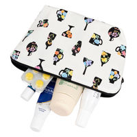 美研繊維 ポーチ オーガニックコットン 100% Mサイズ 和柄 うつわ 461408 1個（直送品）