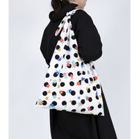 美研繊維 エコバッグ あずまトート ドット 綾 水玉 461483 1個（直送品）