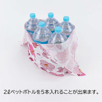 美研繊維 エコバッグ あずまトート 花柄 薄紅椿 461495 1個（直送品）