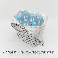 美研繊維 エコバッグ あずまトート 小柄 かくれ千鳥 うつわ 462053 1個（直送品）