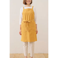 デュプリュス エプロン atelier Nuuit ウォッシュドコットン クロスエプロン マスタード 464578 1個（直送品）