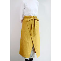 デュプリュス エプロン atelier Nuuit ウォッシュドコットン ギャルソンエプロン マスタード 464602 1個（直送品）