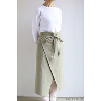 デュプリュス エプロン atelier Nuuit ウォッシュドコットン ギャルソンエプロン ドライハーブ 464605 1個（直送品）