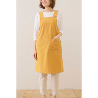デュプリュス エプロン atelier Nuuit ウォッシュドコットン Hタイプエプロン マスタード 464611 1個（直送品）