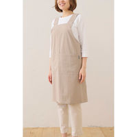 デュプリュス エプロン atelier Nuuit ウォッシュドコットン Hタイプエプロン ライトグレー 464615 1個（直送品）