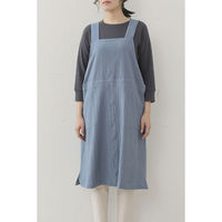 デュプリュス エプロン atelier Nuuit ワンピースエプロン サックス 464641 1個（直送品）