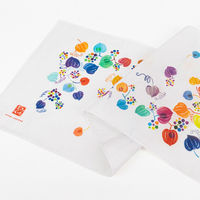 美研繊維 タオル ガーゼ 手ぬぐい 35×90cm 綿100% ほおずき 464960 1個（直送品）