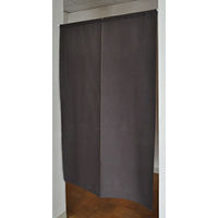 加栄レース のれん パリエ 85×150cm 防炎 日本製 ブラウン 469323 1個（直送品）