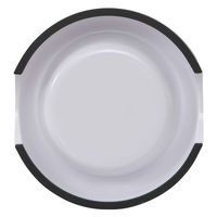 小泉ライフテックス フードボウル S ペット食器 フラワーグレー 470876 1個（直送品）