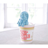 ヤマ庄陶器 置物 Tanutanu 信楽焼 たぬき オスブルー 472183 1個（直送品）