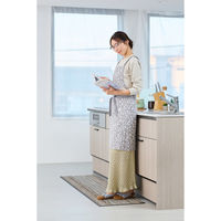 ResoTrading エプロン ヘーゼルエプロン vieressa グレー 476845 1個（直送品）