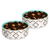 Petner フードボウル 北欧ボウル 2個入り 犬 猫 ブルー 479538 1個（直送品）