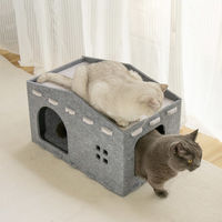 Petner ペットハウス フロッキー 宮殿ハウス フェルト 479764 1個（直送品）