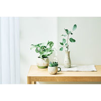 ケー・イー・アイ 植木鉢 チェリッシュポット 3号用 ホワイト 480401 1個（直送品）