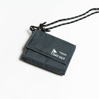 GRANDJAPAN 財布 DAY OUT ゼニー 2way ネックコンパクトウォレット Gray 483640 1個（直送品）