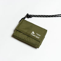 GRANDJAPAN 財布 DAY OUT ゼニー 2way ネックコンパクトウォレット khaki 483641 1個（直送品）