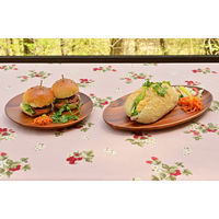 スワンソン商事 プレート アカシア オーバル 25cm 484309 1個（直送品）