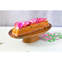 スワンソン商事 プレート アカシア オーバルスタンド 484311 1個（直送品）