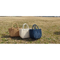 サンリツ バスケット al.atte 客室用の洗える抗菌湯かごL ネイビー 484417 1個（直送品）