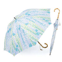 小川 日傘 河馬印本舗 長傘 晴雨兼用 手開き式 50cm 藤 486393 1個（直送品）