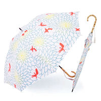 小川 日傘 河馬印本舗 長傘 晴雨兼用 手開き式 50cm 金魚 486395 1個（直送品）