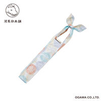 小川 折りたたみ傘 河馬印本舗 スリム 晴雨兼用 手開き式 50cm おはじき 486421 1個（直送品）