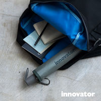 小川 折りたたみ傘 innovator 晴雨兼用 自動開閉 55cm ペールグリーン 486453 1個（直送品）