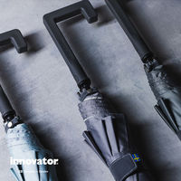 小川 長傘 innovator 晴雨兼用 ジャンプ式 65cm ダークグレー 486470 1個（直送品）