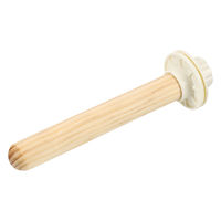 ルークラン 止まり木 鳥 ループ バディ ウッドパーチ ホワイト 486797 1個（直送品）