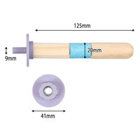 ルークラン 止まり木 爪とぎ ループ バディ ウッド&クオーツパーチ ブルー 486801 1個（直送品）