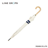 小川 長傘 centelleo 晴雨兼用 マリンパラソル 手開き式 50cm A 487378 1個（直送品）