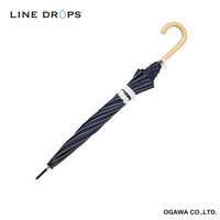 小川 長傘 centelleo 晴雨兼用 マリンパラソル 手開き式 50cm F 487383 1個（直送品）