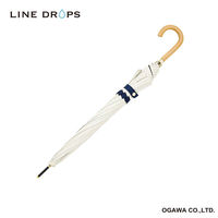 小川 長傘 centelleo 晴雨兼用 マリンパラソル 手開き式 50cm I 487386 1個（直送品）