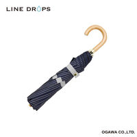 小川 折りたたみ傘 centelleo 晴雨兼用 マリンパラソル 二段折りたたみ傘 手開き式 50cm D 487392 1個（直送品）